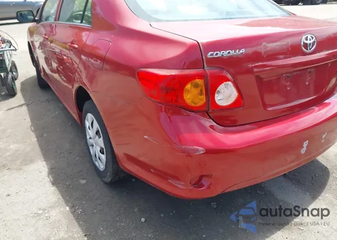 2009 Toyota Corolla Le from USA, damaged, VIN 2T1BU40E69C139312